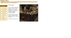 Desktop Screenshot of cherioscoffee.com